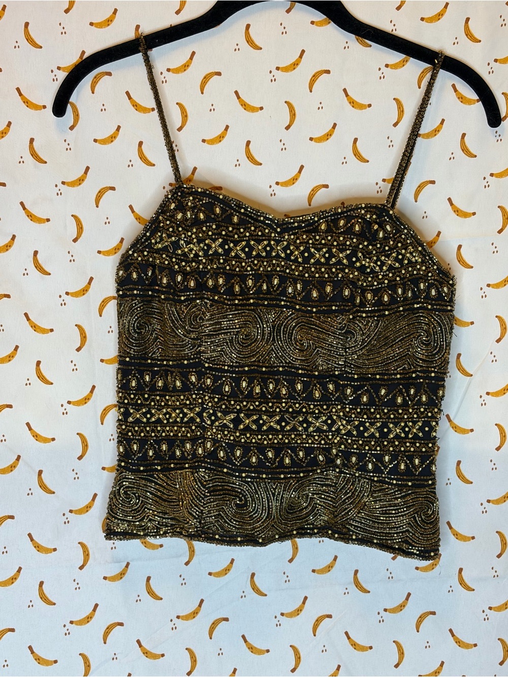 vintage 90’s beaded fairy top, festival, renaissance, 100% silk